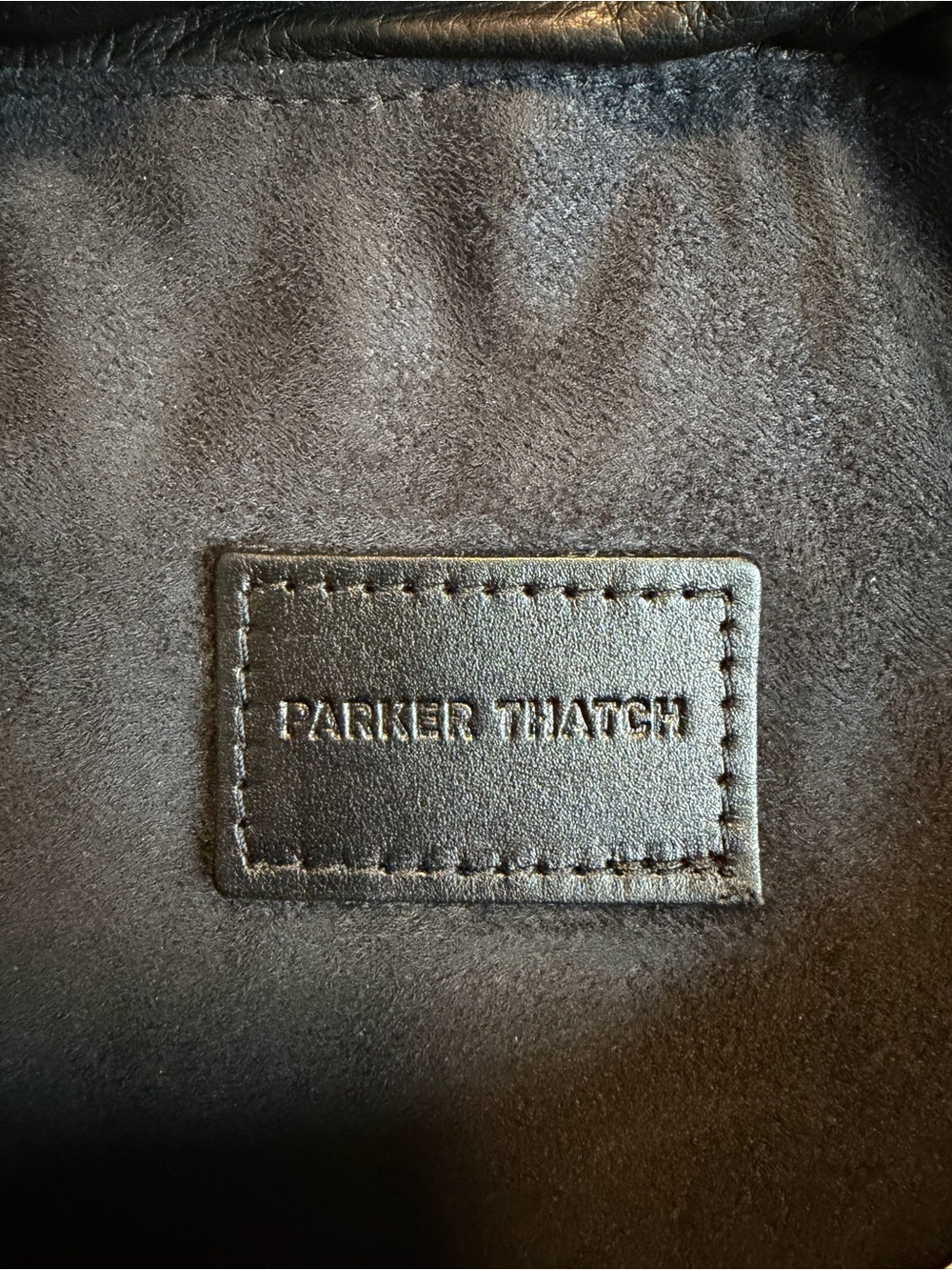 Parker Thatch: Mochi - Heritage “Broken-In” Leather Black EUC - Picture 13 of 13